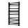  Water bathroom radiator SCANO Ek 430 x 1170mm Square radiator BLACK