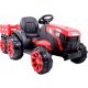  12V BATTERY TRACTOR, 2 MOTORS, LONG TRAILER