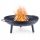  Metal garden fire pit with handles 58 cm /Amb