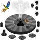  FLOATING SOLAR GARDEN FOUNTAIN, 11 nozzles, 16 cm