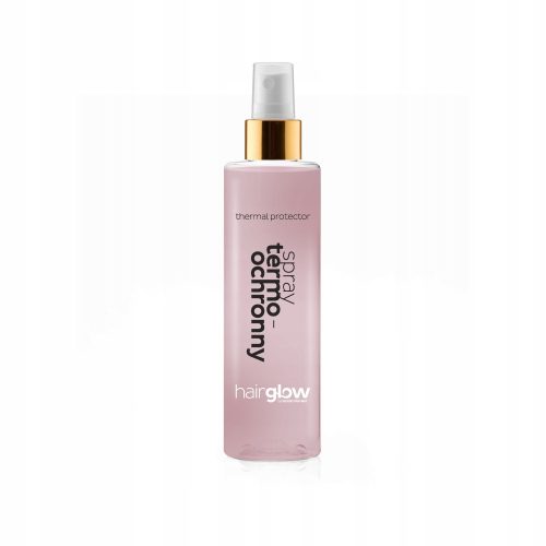  HairGlow CLEAR heat protection spray makes combing easier, 100 ml