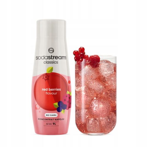  SodaStream Red Berries Zero Flavour Sirup 440 ml