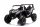  Buggy ATV Racing for 2 children White + 4x4 drive + Remote control + Slow start + MP3