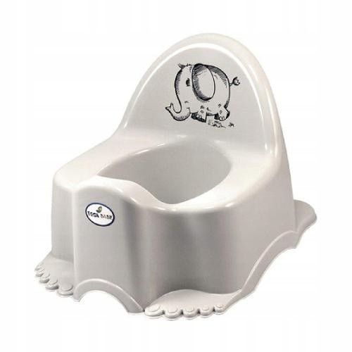  TEGA BABY Potty with music box ECO ELEPHANT gray, 1 pc.
