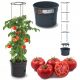  Prosperplast flowerpot 39.5 cm x 39.5 x 153 cm diameter 39.5 cm plastic black