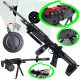  AK-12 Machine Gun For 6mm Balls Air Soft Gun + SIGHT + 2 shields