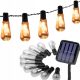  Solar lamp, black, 7 cm, 20 pcs.