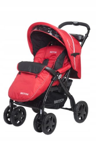  Britton Helix Stroller, RED/BLACK