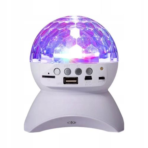  LED DISCO BALL 600MAH BLACK / BLACK