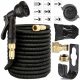  GARDEN HOSE 30 m EXTENDABLE + CONNECTORS + GUN