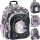 Unicorn Themed Paso Dual Compartment School Backpack for Grades 1-3