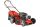  Greenso petrol lawn mower with basket, 224 cm³ capacity. Basket 75 l, cutting width 53 cm