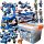  Blocks MOBILE POLICE 828 pcs. SWAT car, car