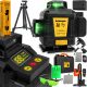  360 PLANE LASER LEVEL 4D GREEN CROSS LASER + TRIPOD