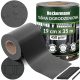  Heckermann fence tape 19 cm x 35 m, dark grey