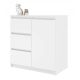  SaraMeble COCO chest of drawers 80 x 40 x 97 cm white