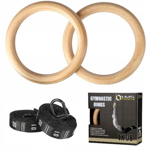  Multifunctional gymnastic rings HMS 0-0 cm