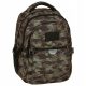 Kids' 3-Compartment Camo Khaki School Backpack for Boys by BackUP