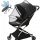  MOSQUITO NET WITH MOSQUITO ZIPPER FOR BRITAX RECARO CYBEX STROLLER, ADJUSTABLE