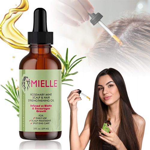  MIELLE ROSEMARY OIL FOR HAIR GROWTH FROM THE USA Rosemary-Mint Oil