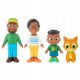  COCOMELON SET OF 4 FIGURES CODY'S FAMILY JWC0222