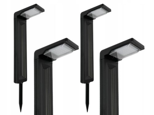  Recessed solar light LED Plus black 58.5 cm 4 pcs.