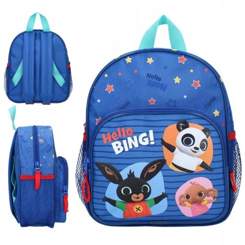  Bing Vadobag kindergarten backpack with one compartment for boys and girls. Blue tones, multi-coloured