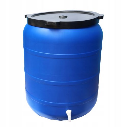  Rainwater tank 200 l 80 x 55 cm blue