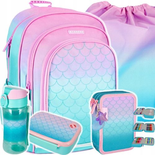  Starpak Multi-Compartment School Backpack Purple Shades, Blue Shades, Pink Shades, Grey and Silver Shades, Green Shades, Multicolored + 4 more products