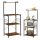  Armoire de cuisine Songmics 40 x 60 x 134 cm, couleur façade : noir