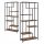  Songmics Industrialna shelf 80 cm x 180 cm x 30 cm, brown tones
