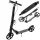  Raven Trader Scooter, black, 2 wheels