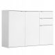  SaraMeble OFFICE chest of drawers 111 x 35 x 80cm white white