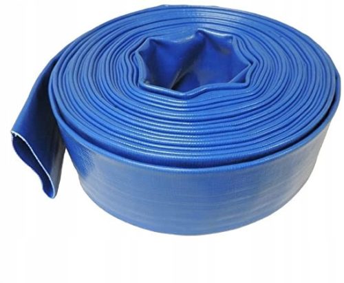  Fire hose 1.1/4" (32 mm) flat for septic tank pump flat 6 bar 20 m