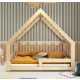  KrolikBeds Cottage Bed, Flat Roof, Without Chimney, 80 x 160 cm