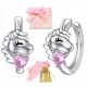  Alola Silver Hoop Earrings for Kids