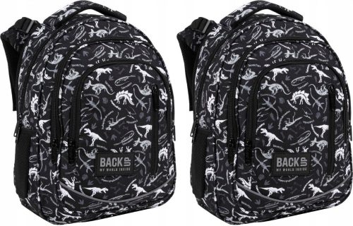 Dinosaur-Themed School Backpack with Ergonomic Design for Boys