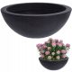  Vilde flowerpot 51.5 cm x 51.5 x 20 cm diameter 51.5 cm plastic in grey and silver tones