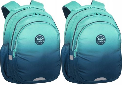 Coolpack Jerry Gradient Blue Lagoon School Backpack - Twin Pack