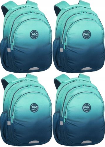 Coolpack Jerry GRADIENT BLUE LAGOON Backpack x4 - Durable and Ergonomic