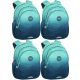 Coolpack Jerry GRADIENT BLUE LAGOON Backpack x4 - Durable and Ergonomic