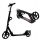  WHITE SOLID scooter, black, 2 wheels