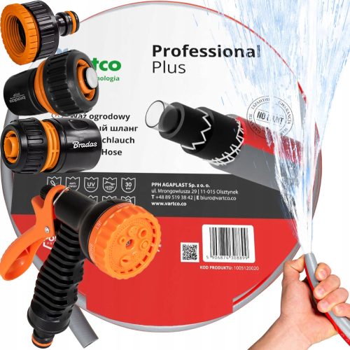  VARTCO PROFESSIONAL+ Garden Hose 6 Layers 50m 1/2 + 4 more products