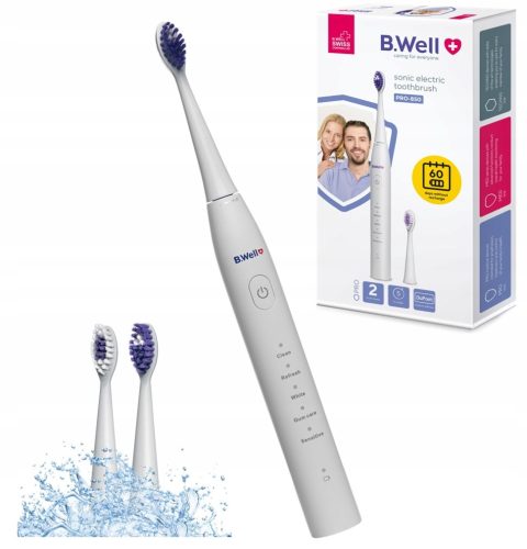  B.WELL PRO-850 Sonic Electric Toothbrush White