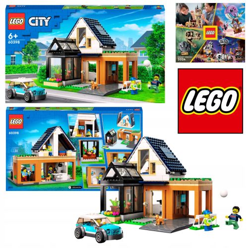  LEGO City 60398 Family House and Electric Car + Lego Adults and Children 2024 in electronic form