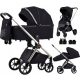  Stroller CARRELLO Ultra CRL-6525 2in1 Night Black + ALFA Carrello adapter for Maxi-Cosi Cybex car seat