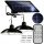  DOUBLE SOLAR LED LAMP, SEPARATE PANEL CHANDELIER