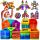  Large Educational Magnetic Blocks FOR young children, 117 pieces, certificate