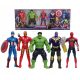  5 GROSSE AVENGERS THANOS SPIDERMAN EISENFIGUREN