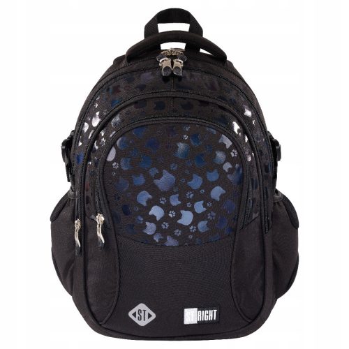 ST.RIGHT Multi-compartment school backpack, black, 23 years old